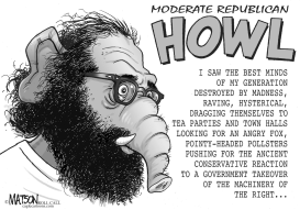 MODERATE REPUBLICAN HOWL by RJ Matson