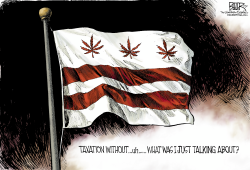 LOCAL DC - GONE TO POT by Nate Beeler