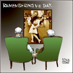 65TH ANNIVERSARY OF V-E DAY by Aislin