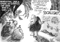 NEANDERTHAL BECK by Pat Bagley