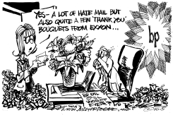 EXXON GRATITUDE by Milt Priggee