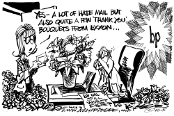 EXXON GRATITUDE by Milt Priggee