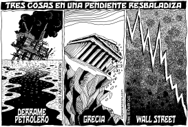 TRES COSAS EN UNA PENDIENTE RESBALADIZA by Wolverton