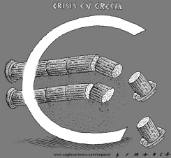 CRISIS EN GRECIA  by Osmani Simanca