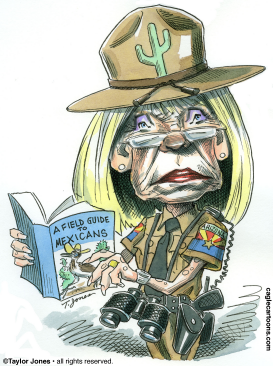 ARIZONA GOVERNOR JAN BREWER  by Taylor Jones