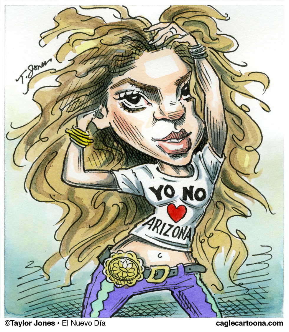  SHAKIRA  by Taylor Jones