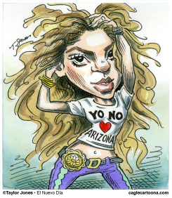 SHAKIRA  by Taylor Jones