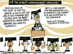 GRADUATING CLASS OF 2010 by David Fitzsimmons