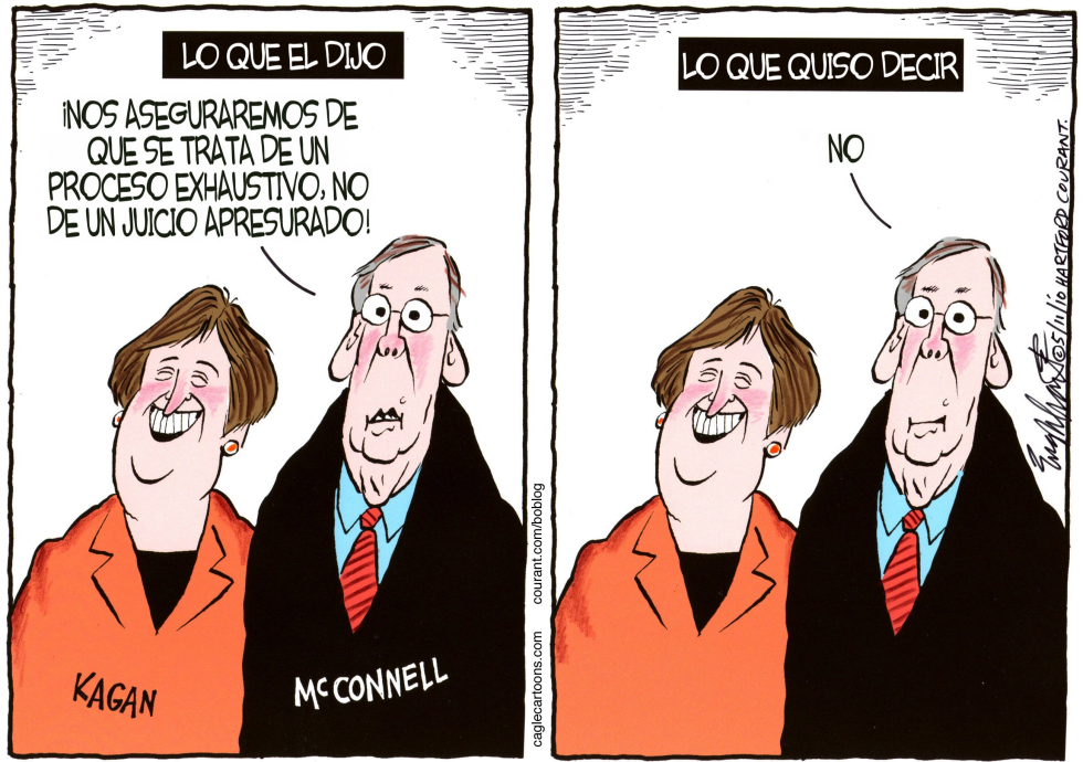  ELENA KAGAN  by Bob Englehart