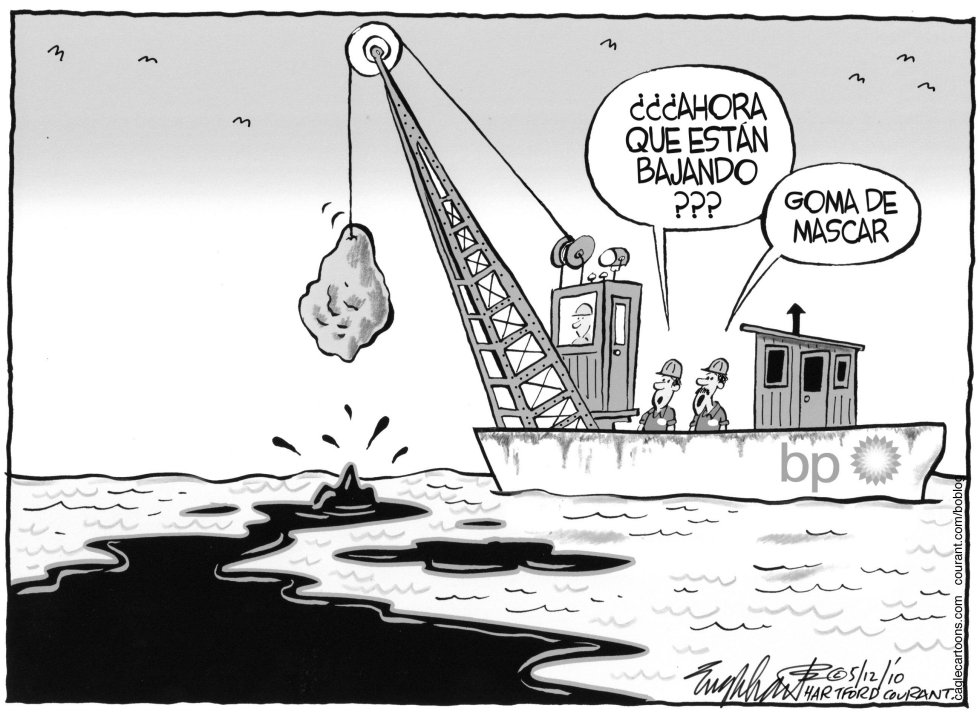  BP - BRITISH PETROLEUM by Bob Englehart