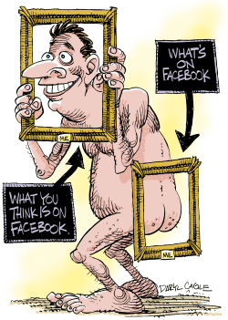 FACEBOOK PRIVACY  by Daryl Cagle