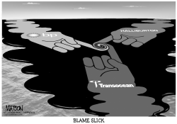 BLAME SLICK by RJ Matson