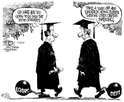 COLLEGE GRADS by John Darkow