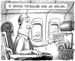 IF BP RAN AN AIRLINE by Adam Zyglis