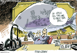 FISHY BP by Pat Bagley