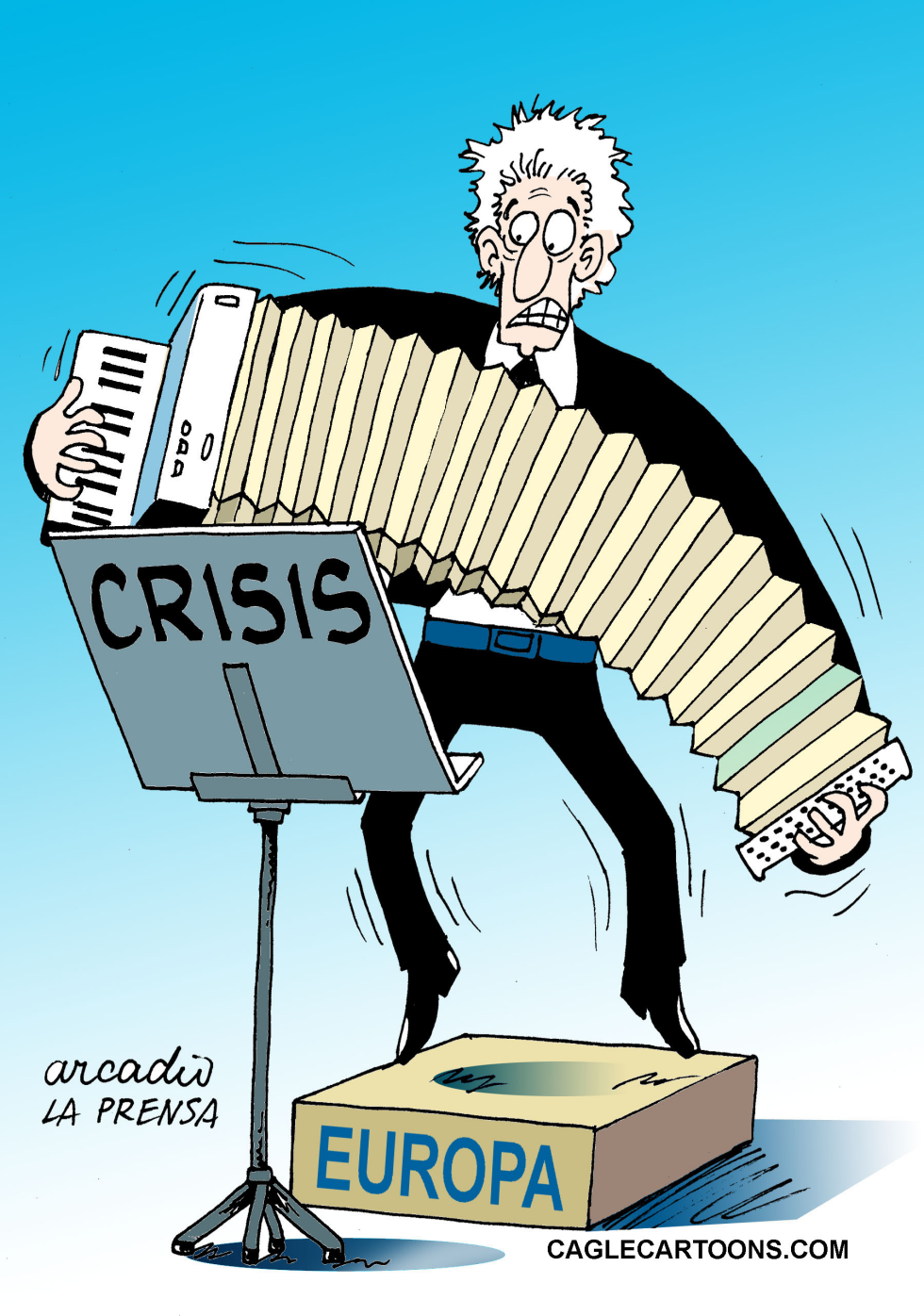  EUROPA INTERPRETA LA CRISIS by Arcadio Esquivel