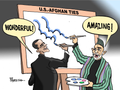 US-AFGHAN TIES by Paresh Nath