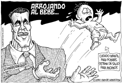 ARROJANDO AL BEBE by Wolverton