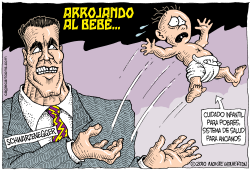 ARROJANDO AL BEBE  by Wolverton