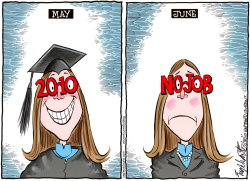 2010 GRADUATION by Bob Englehart