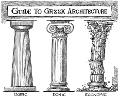 GREEK ARCHITECTURE by Adam Zyglis