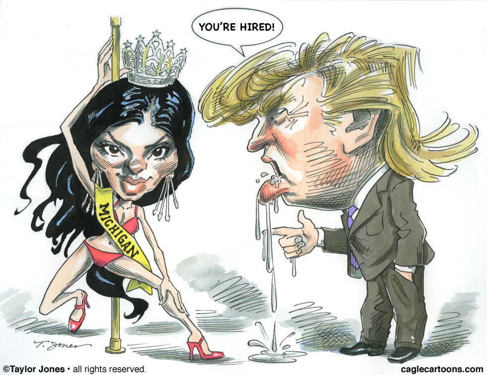  MISS USA AND DONALD TRUMP  by Taylor Jones