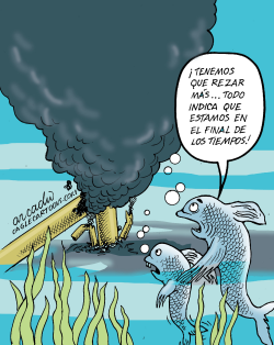 DESASTRE EN EL GOLFO COL by Arcadio Esquivel