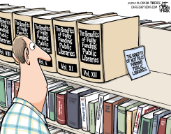 SHELVE THE LIBRARY CUTS by Parker