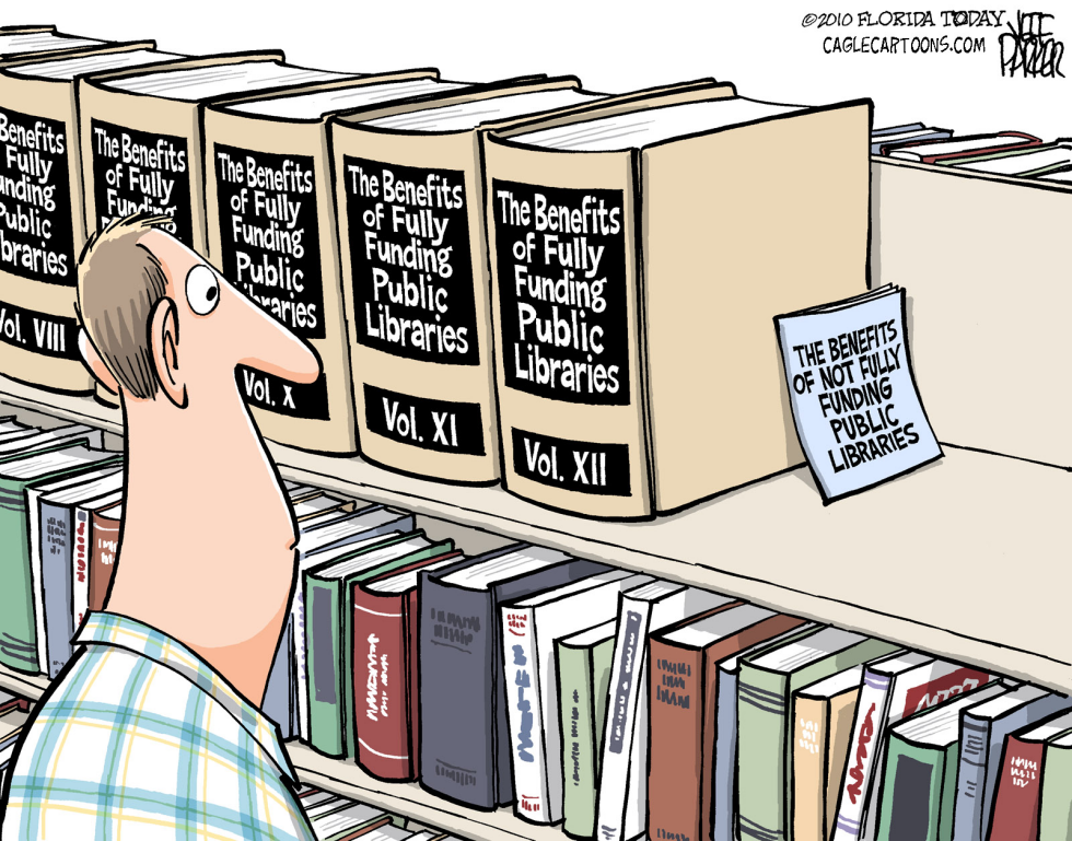  SHELVE THE LIBRARY CUTS by Parker