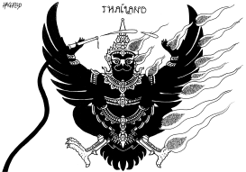 THAILAND BURNING by Rainer Hachfeld