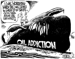 OIL ADDICTION by John Darkow