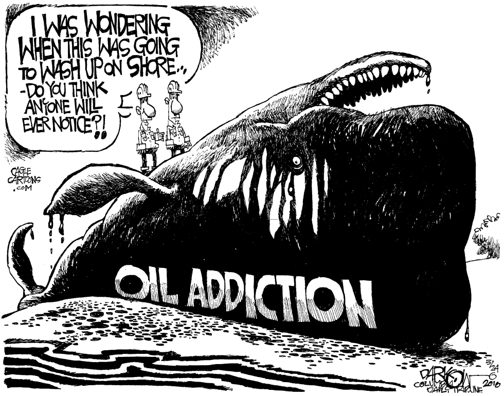  OIL ADDICTION by John Darkow