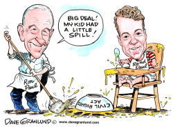 RON PAUL AND SLOPPY RAND PAUL by Dave Granlund