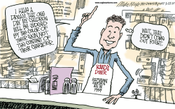 RAND PAUL HAS A DREAM by Mike Keefe