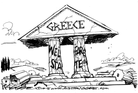 GREECE by Milt Priggee