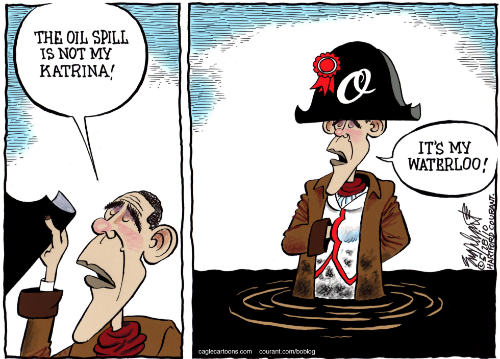  OBAMA IN THE GULF  by Bob Englehart