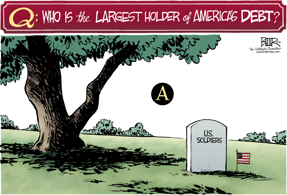  AMERICAN DEBT by Nate Beeler