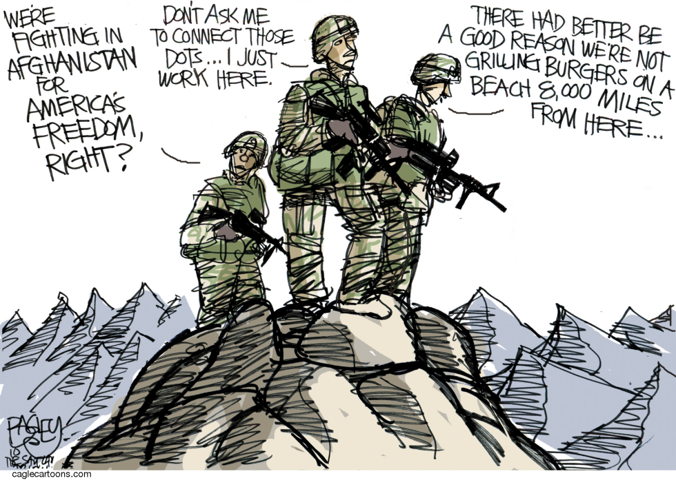  A FOREIGN WAR by Pat Bagley