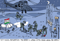 ISRAEL RAID by Pat Bagley