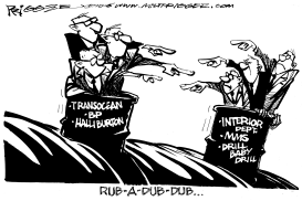 RUB-A-DUB-DUB by Milt Priggee