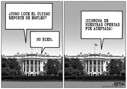 REPORTE DE OFERTAS DE EMPLEO DE LA CASA BLANCA by RJ Matson