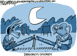 DEMOCRACYS CHILDREN by David Fitzsimmons