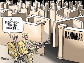 KANDAHAR TEST by Paresh Nath