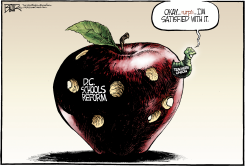 LOCAL DC - SCHOOLS REFORM by Nate Beeler