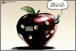 SCHOOLS REFORM by Nate Beeler