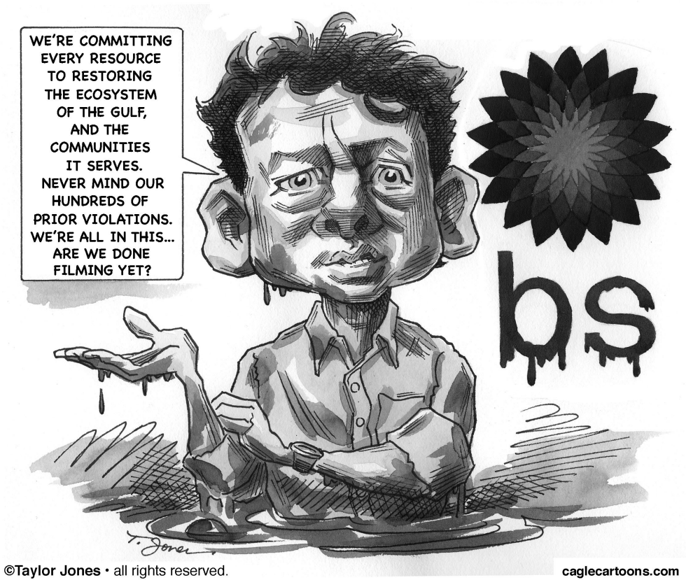  BP CHAIRMAN TONY HAYWARD by Taylor Jones