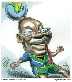 JACOB ZUMA AND WORLD CUP  by Taylor Jones