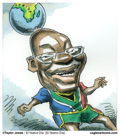 JACOB ZUMA Y LA COPA MUNDIAL  by Taylor Jones