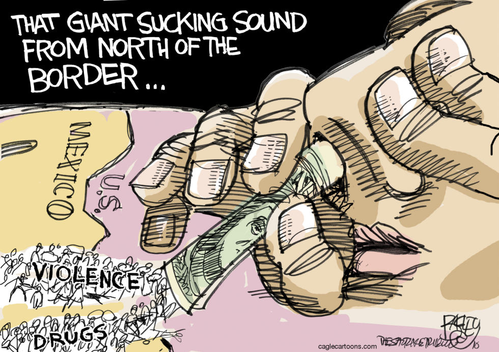  SUCKING DRUG SOUND by Pat Bagley