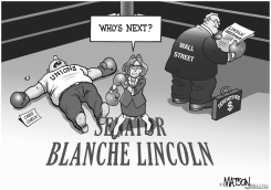 SENATOR BLANCHE LINCOLN BEATS THE UNIONS by RJ Matson